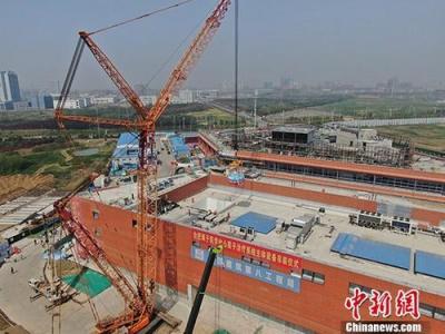 合肥綜合性國家科學中心離子醫學中心主設備成功吊裝