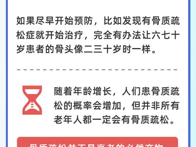 骨質疏松與年輕人無關?這6個誤區了解一下