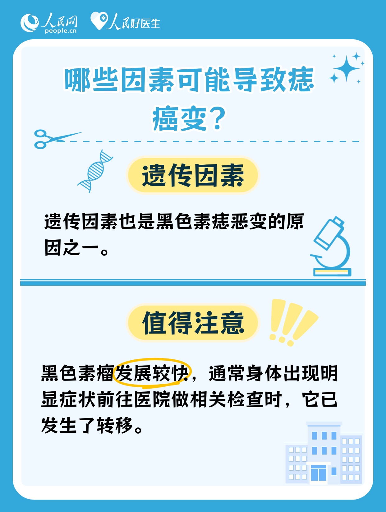 身上有痣的人注意了！這些痣可能會發生癌變