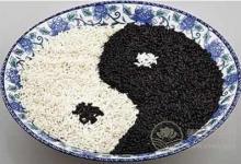 黑米黑豆黑芝麻補腎