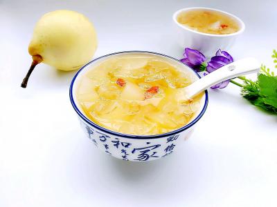 銀耳梨子湯的功效以及銀耳梨子湯的做法