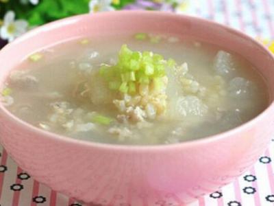 東瓜粥怎樣做 東瓜粥的做法實例教程