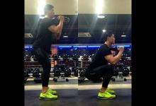 用最簡(jiǎn)單的道具練全身 杠鈴片做運(yùn)動(dòng)