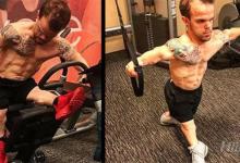 身高1米2卻夢想當消防員，付出百倍努力健身成小巨人