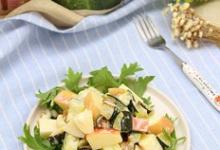 烤南瓜蘋果沙拉的做法-家常味拌菜譜