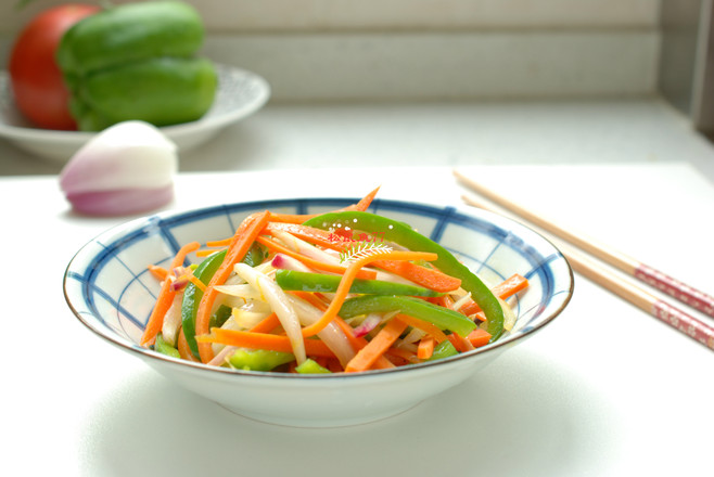 清炒三絲的做法-家常味炒菜譜-易網健康養生網 清炒三絲的做法-家常味炒菜譜