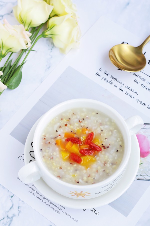 藜麥南瓜小米粥的做法-甜味煮菜譜-易網健康養生網 藜麥南瓜小米粥的做法-甜味煮菜譜