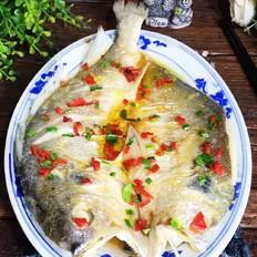 清蒸黃魚的做法-家常味蒸菜譜
