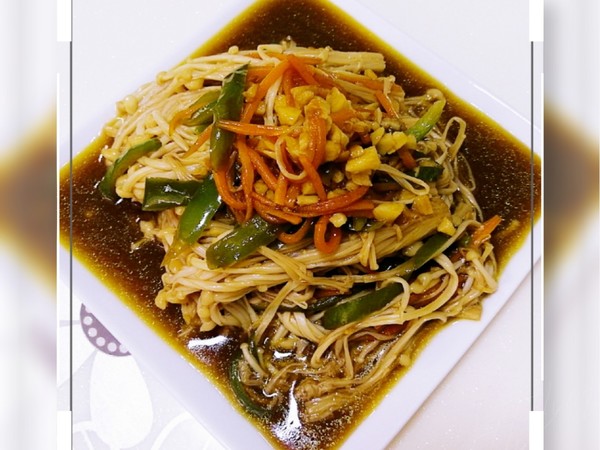 涼拌金針菇的做法-酸甜味拌菜譜-易網健康養生網 涼拌金針菇的做法-酸甜味拌菜譜