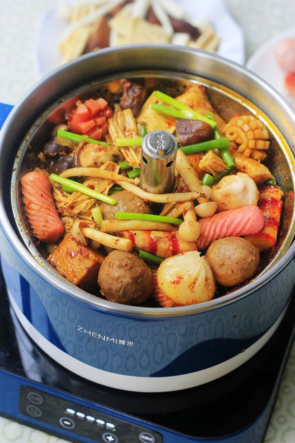 水煮雙菇的做法-麻辣味煮菜譜