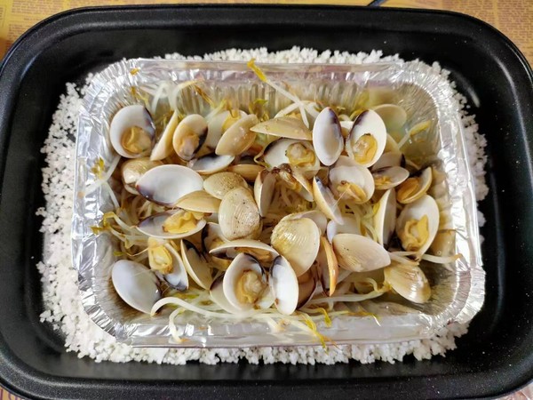 西屋多用鍋之海白豆芽的做法-咸鮮味焗菜譜