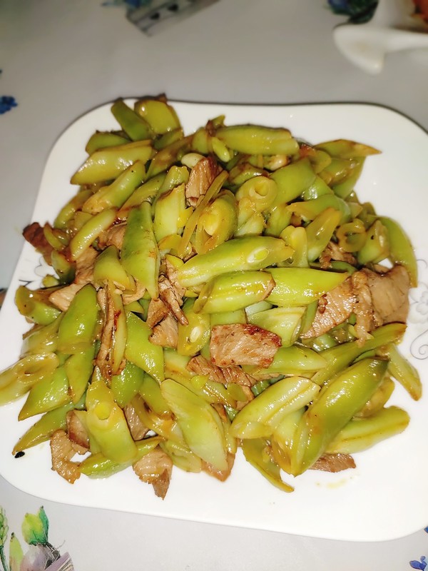 白蕓豆炒肉的做法-咸鮮味燉菜譜