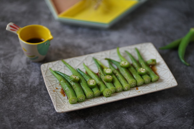白灼秋葵的做法-其它口味煮菜譜-易網健康養生網 白灼秋葵的做法-其它口味煮菜譜