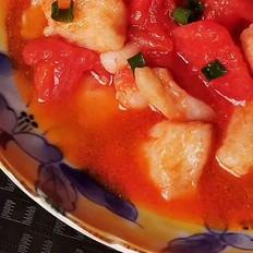 番茄巴沙魚(yú)的做法-咸鮮味煮菜譜