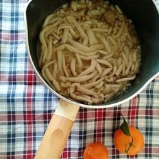 滑菇炒肉的做法-家常味炒菜譜