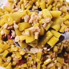 肉沫酸豆角的做法-酸辣味炒菜譜