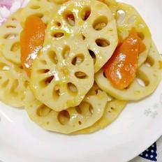 清炒脆藕的做法-家常味炒菜譜