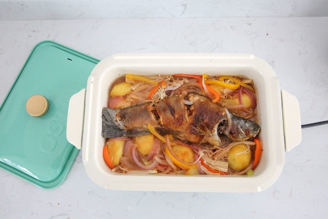 醬香烤魚的做法-魚香味烤菜譜