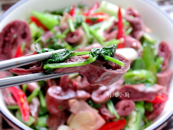 爆炒豬小腸的做法-香辣味炒菜譜