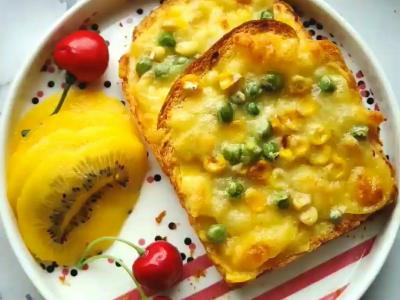 榴蓮吐司的做法-甜味烤菜譜