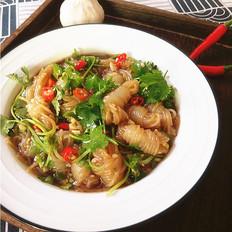 涼拌魔芋結的做法-酸辣味拌菜譜