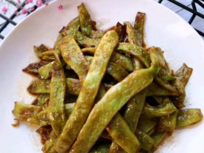油燜豆角的做法-家常味燜菜譜