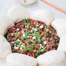 牛肉夾餅的做法-家常味炒菜譜