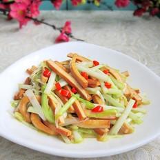 蠔油韭黃炒香干的做法-家常味炒菜譜