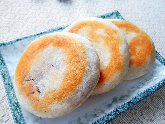 烤牛奶豆沙糯米餅的做法-甜味烤菜譜