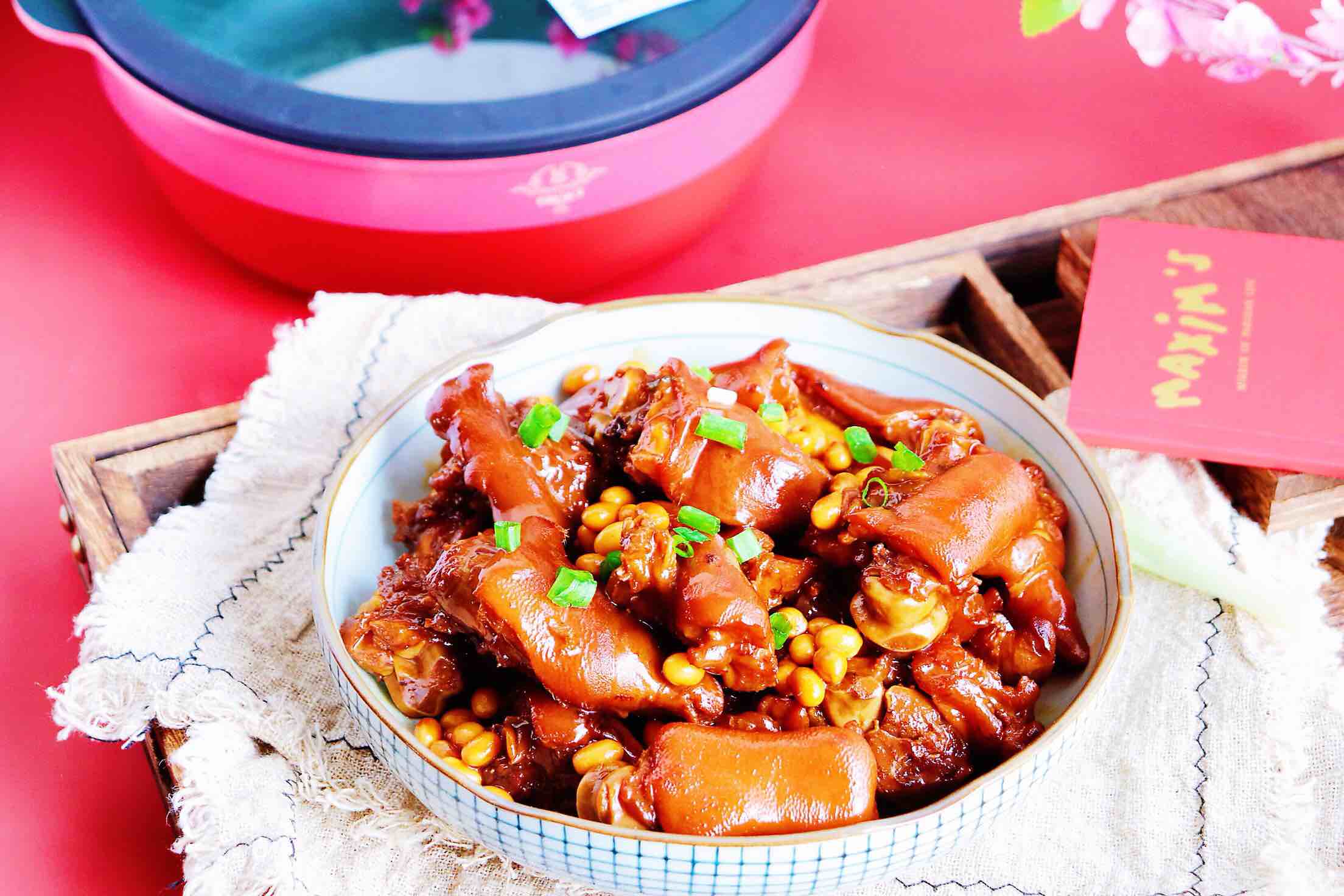 簡單易學的美味紅燒豬蹄的做法-家常味燒菜譜