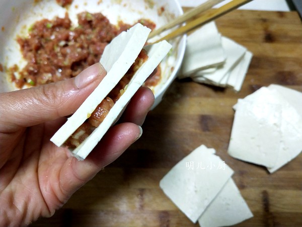 豆腐盒子的做法-家常味煮菜譜-易網健康養生網 豆腐盒子的做法-家常味煮菜譜