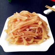 素菜葷做,肉味燒蘿卜的做法-家常味燒菜譜