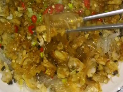 蒜蓉粉絲蒸蛤肉的做法-咸鮮味蒸菜譜