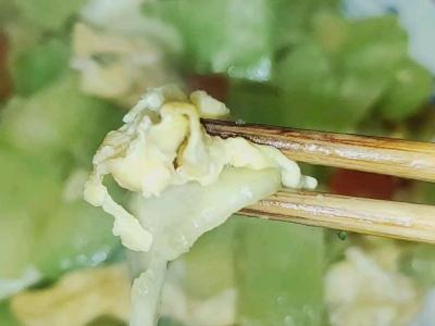 雞蛋萵筍的做法-咸鮮味炒菜譜