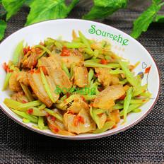 莧菜梗炒肉的做法-香辣味炒菜譜