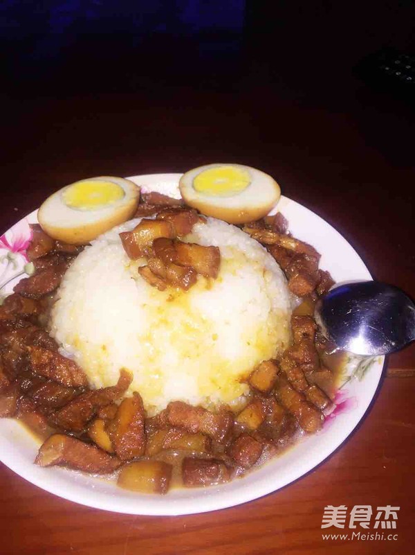 簡易鹵肉飯的做法-甜味鹵菜譜-易網(wǎng)健康養(yǎng)生網(wǎng) 簡易鹵肉飯的做法-甜味鹵菜譜