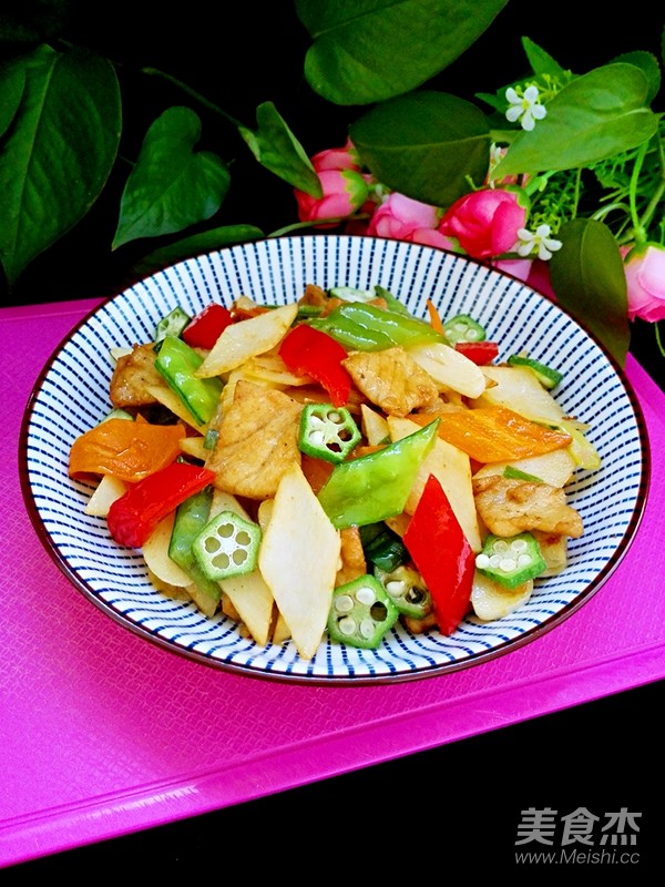 霸王超市丨山藥炒肉片的做法-咸鮮味炒菜譜-易網健康養生網 霸王超市丨山藥炒肉片的做法-咸鮮味炒菜譜