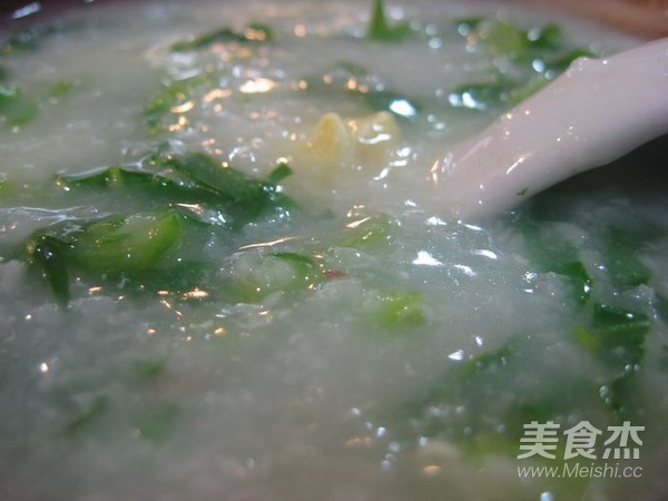 美味咸蛋肉沫芥菜湯的做法-家常味煮菜譜