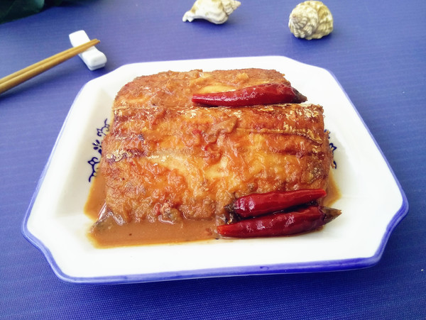 腐乳燒帶魚的做法-咸鮮味燒菜譜