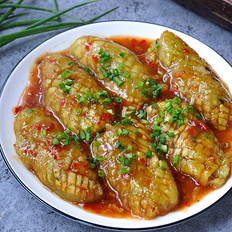 茄子魚(yú)的做法-家常味蒸菜譜