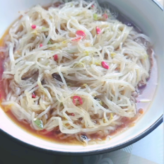 涼拌綠豆芽的做法-酸辣味拌菜譜