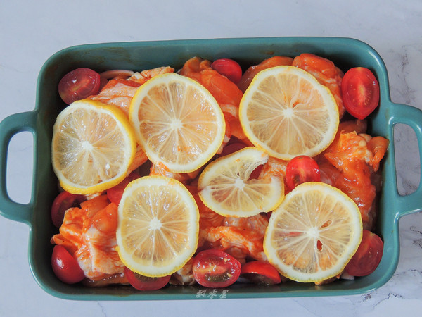 檸檬番茄烤翅根的做法-家常味烤菜譜