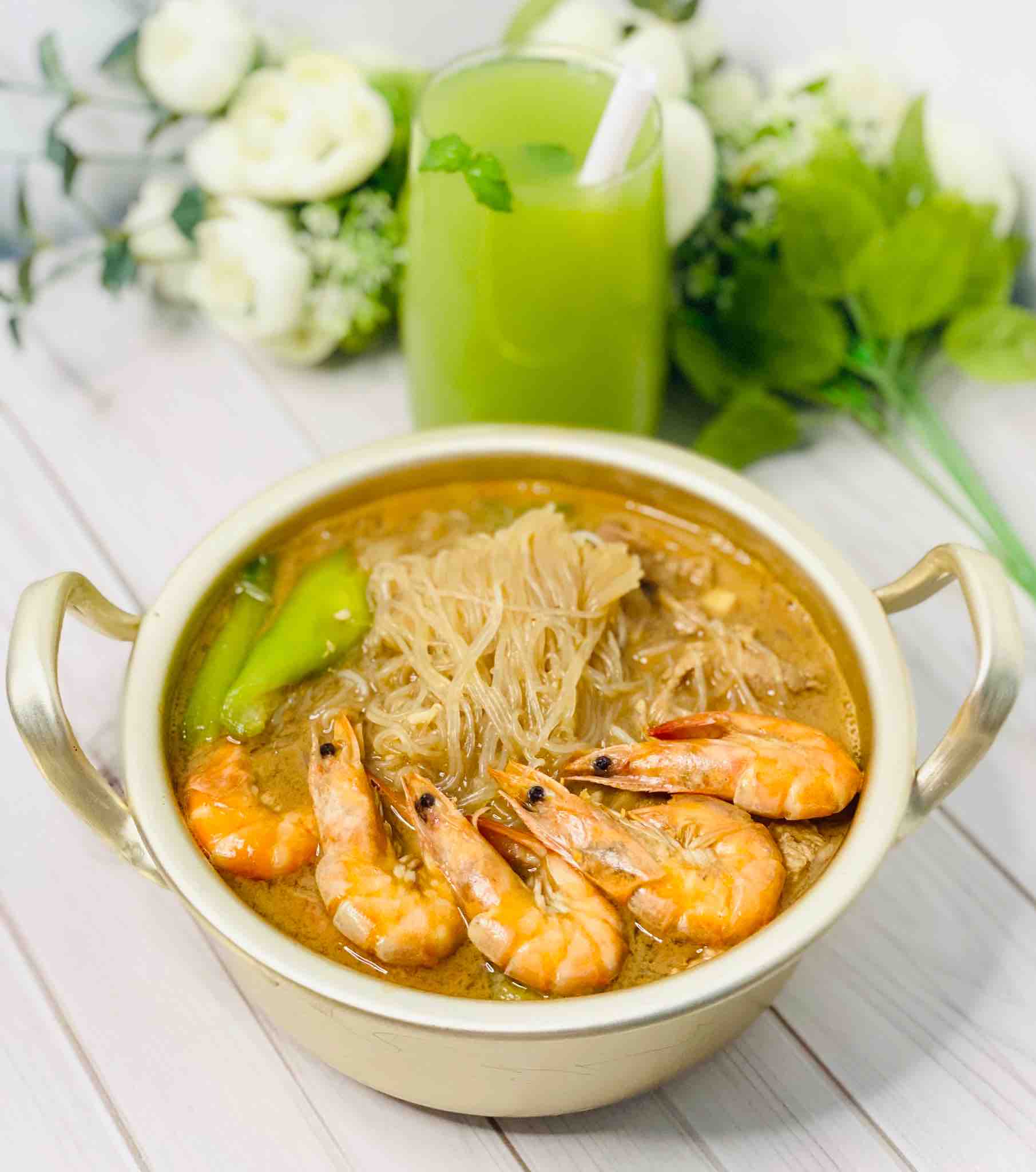 海鮮絲瓜粉絲煲的做法-家常味煮菜譜