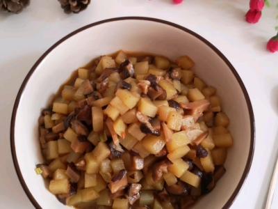 麻辣土豆丁的作法-麻辣味燒菜譜