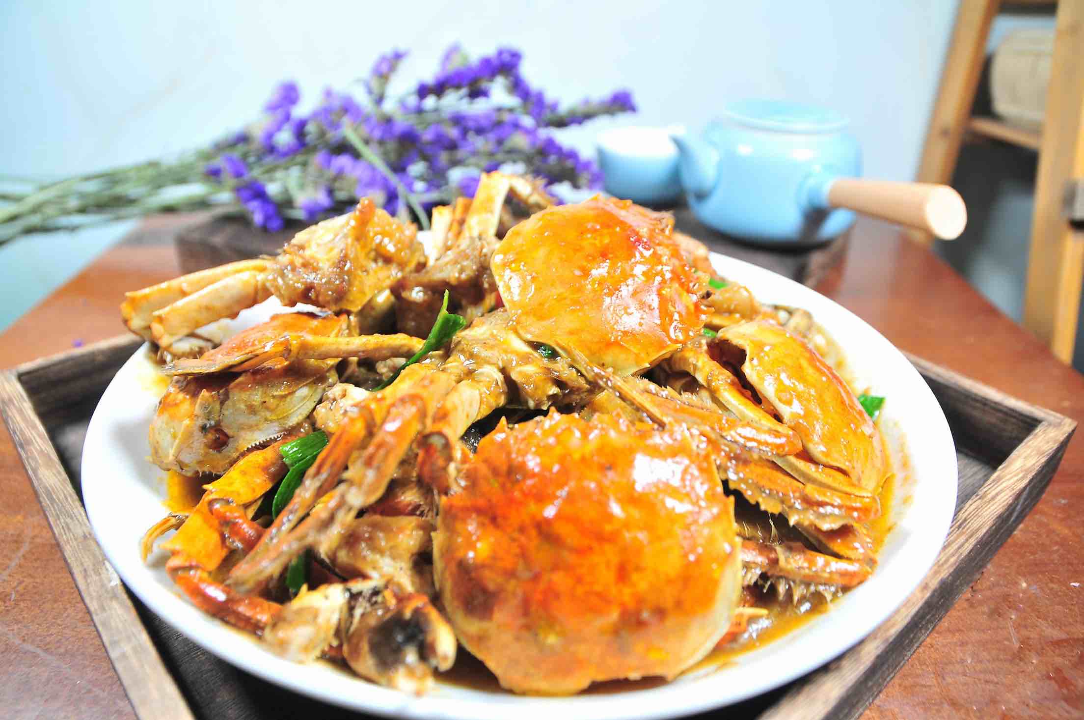 香辣蟹的做法-香辣味燒菜譜