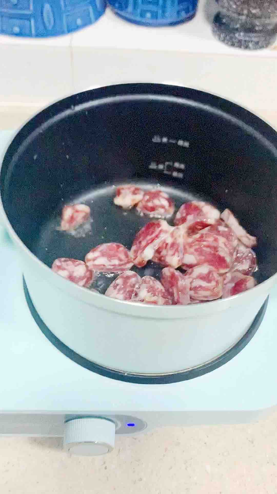 菜椒炒臘腸的做法-家常味炒菜譜