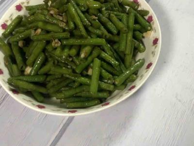 素炒豆角的做法-家常味炒菜譜