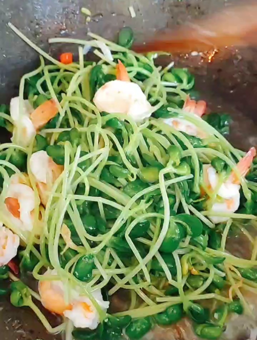 鳳尾雀巢的做法-咸鮮味炒菜譜