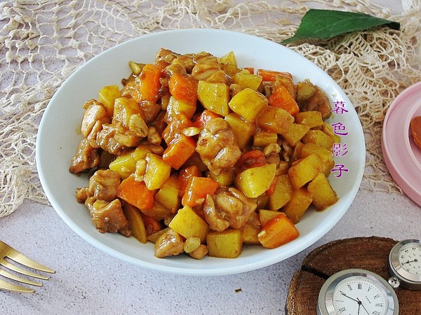 咖喱胡蘿卜雞塊的做法-咖喱味燉菜譜-易網健康養生網 咖喱胡蘿卜雞塊的做法-咖喱味燉菜譜