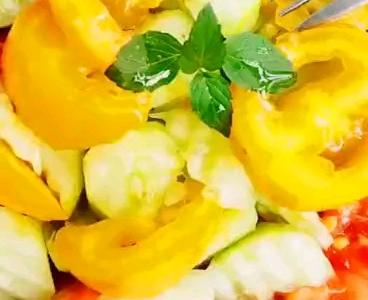 這菜酸甜可口，好吃不長肉，減肥降脂的做法-酸甜味拌菜譜